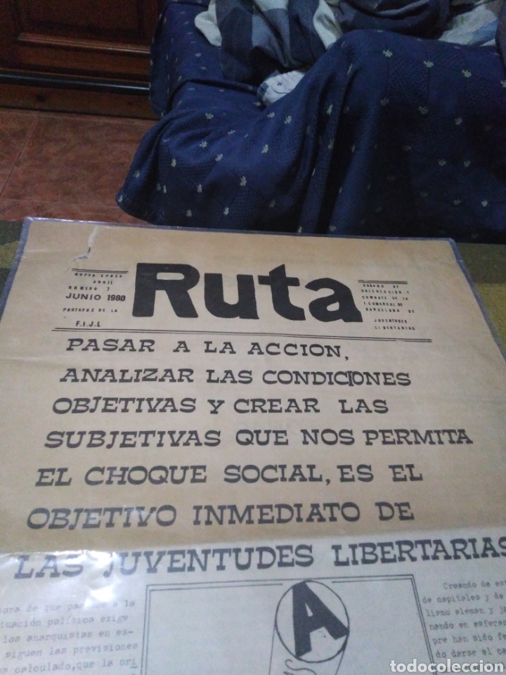 Collection Magazines and Newspapers: PERI&Oacute;DICO LIBERTARIO RUTA, a&ntilde;oII, n7, 1980