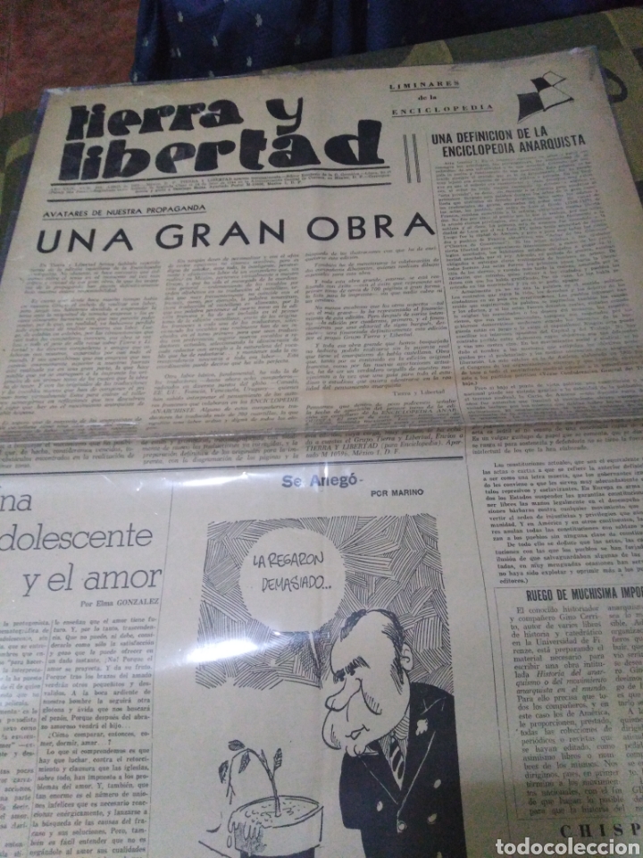 Collection Magazines and Newspapers: PERI&Oacute;DICO ANARQUISTA TIERRA Y LIBERTAD, a&ntilde;o XXVI, n315, 1969,mexico