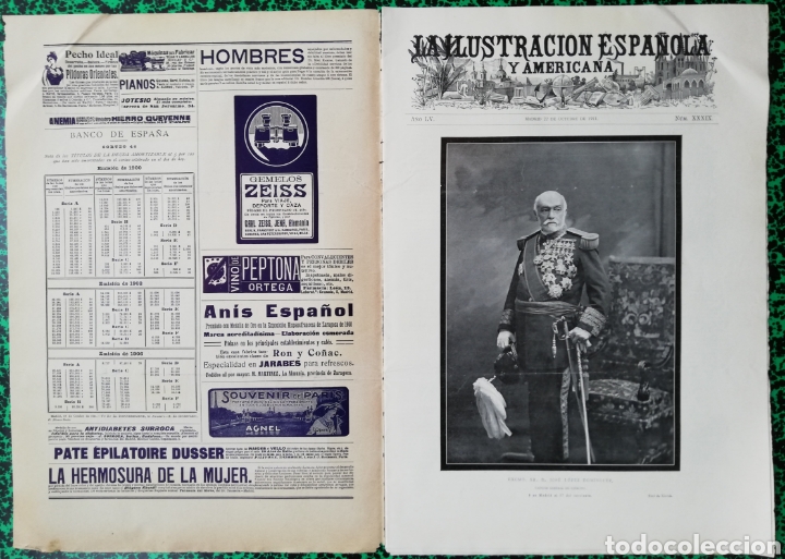 Coleccionismo de Revistas y Peri&oacute;dicos: 1911 - GUERRA, Turco~Italiana. Tarento Proyectos monumento Cortes de C&aacute;diz. - MELILLA - BARCELONA