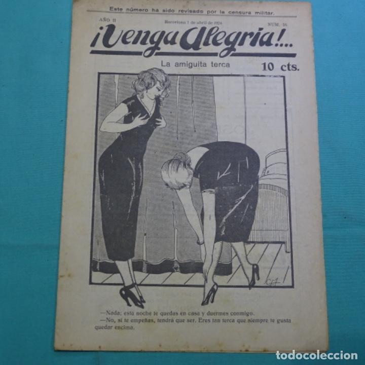Collection Magazines and Newspapers: Revista venga alegria.barcelona 1 abril 1929.numero 16.el coloso de gracia &ldquo;felito&rdquo;.