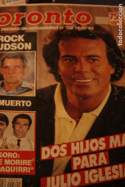 Coleccionismo de Revistas y Peri&oacute;dicos: MARISOL ISABEL PANTOJA JULIO IGLESIAS ROCIO DURCAL EL SORO 1985