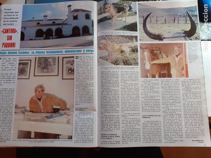 Coleccionismo de Revistas y Peri&oacute;dicos: CANTORA SIN PAQUIRRI ISABEL PANTOJA