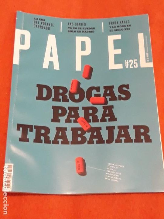 Collection Magazines and Newspapers: REVISTA PAPEL DE EL MUNDO N&ordm;25 DROGAS PARA TRABAJAR*