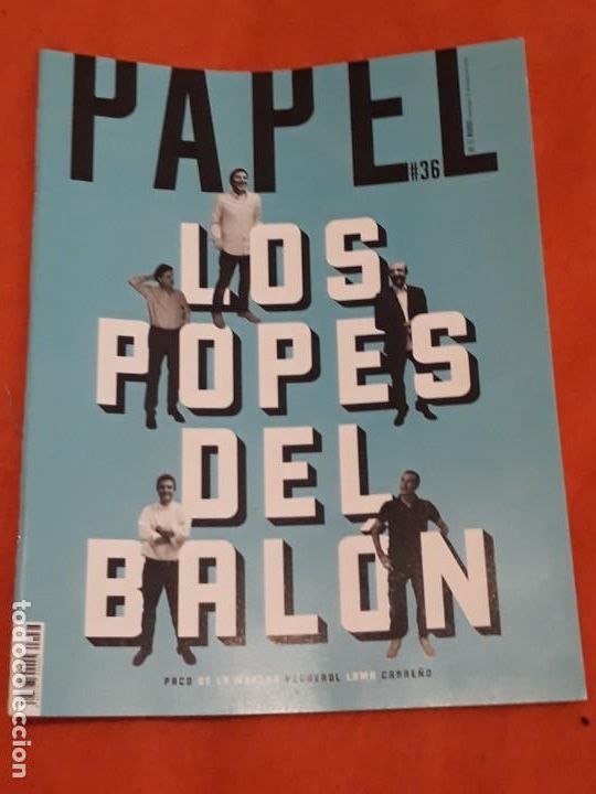Collection Magazines and Newspapers: REVISTA PAPEL DE EL MUNDO N&ordm;36 LOS POPES DEL BALON*