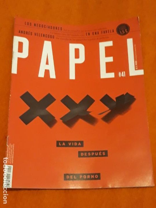 Collection Magazines and Newspapers: REVISTA PAPEL DE EL MUNDO N&ordm;41 XXX LA VIDA DESPUES DEL PORNO*
