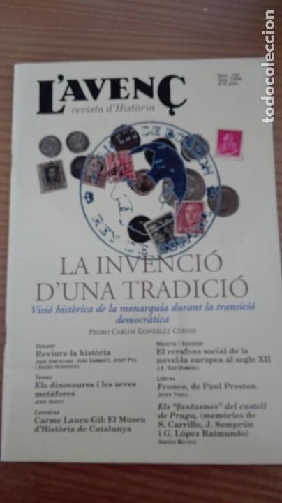 Collezionismo di Riviste e Giornali: Revista Aven&ccedil; n&ordm; 182 Juny 1994 Monarquia i transici&oacute; Invenci&oacute; d'una tradici&oacute; Reviure la hist&ograve;ria