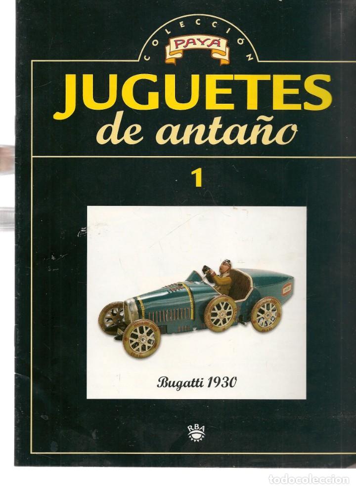 Coleccionismo de Revistas y Peri&oacute;dicos: JUGUETES DE ANTA&Ntilde;O. COLECCI&Oacute;N PAY&Aacute;. FASC&Iacute;CULO. N&ordm; 1. (ST/MG/B)