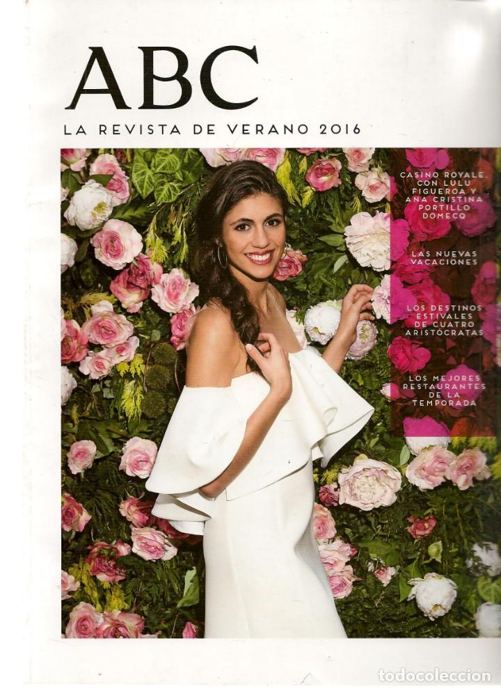 Coleccionismo de Revistas y Peri&oacute;dicos: ABC , LA REVISTA DE VERANO 2016. (ST/MG/B)