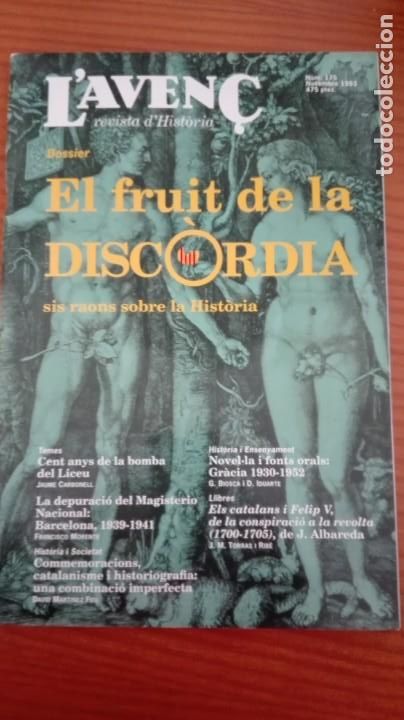 Collezionismo di Riviste e Giornali: Revista Aven&ccedil; n&ordm; 175 Novembre 1993 6 raons hist&ograve;ria 100 anys bomba Liceu Magisterio Nacional