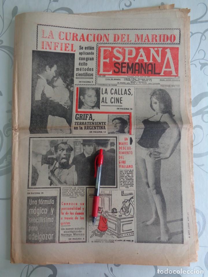 Collezionismo di Riviste e Giornali: MARIA CALLAS - SANDIE SHAW - GINA LOLLOBRIGIDA .. EN ESPA&Ntilde;A SEMANAL - 1967