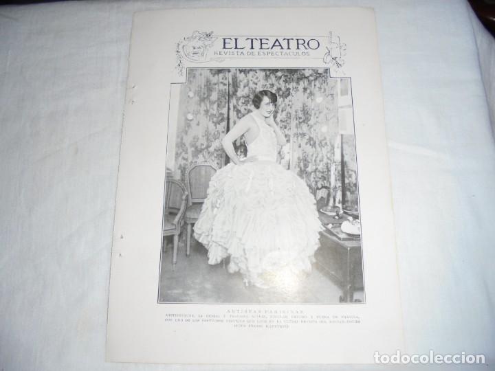 Collection Magazines and Newspapers: ARTISTA PARISINA MISTINGUETTE HOJA DE REVISTA BLANCO Y NEGRO 1926