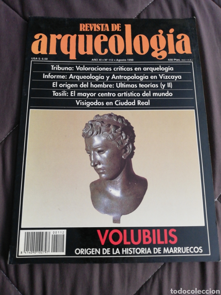 Coleccionismo de Revistas y Peri&oacute;dicos: Revista de arqueolog&iacute;a - A&ntilde;o XI N&uacute;mero 112 Agosto 1990