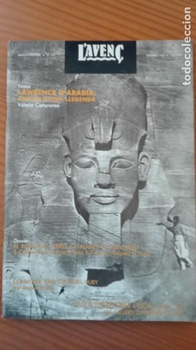 Collezionismo di Riviste e Giornali: Revista Aven&ccedil; n&ordm;129 Setembre 1989 Lawrence d'Arabia El Rossell&oacute; Catalunya o Fran&ccedil;a? Georges Duby