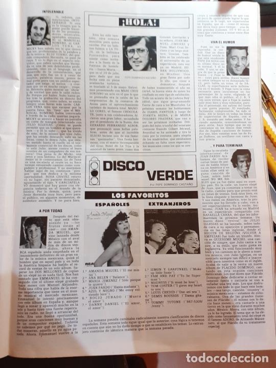 Coleccionismo de Revistas y Peri&oacute;dicos: amanda miguel emmanuel simon and garfunkel julio iglesias