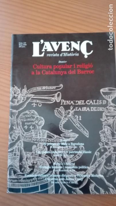 Coleccionismo de revistas y peri&oacute;dicos: Revista Aven&ccedil; n&ordm;137 Maig 1990 la Catalunya del barroc el 1er de Maig a Barcelona J, Casey conversa
