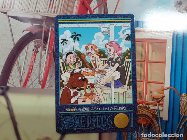Coleccionismo de Revistas y Peri&oacute;dicos: trading card one piece visual adventure n 59