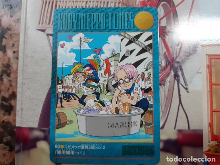 Coleccionismo de Revistas y Peri&oacute;dicos: trading card one piece visual adventure n 80