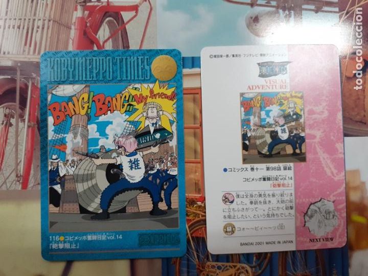 Coleccionismo de Revistas y Peri&oacute;dicos: trading card one piece visual adventure n 116