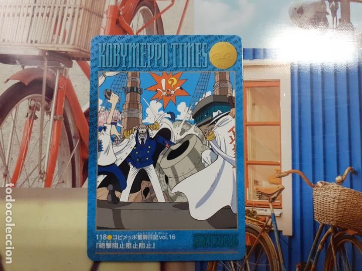 Coleccionismo de Revistas y Peri&oacute;dicos: trading card one piece visual adventure n 118