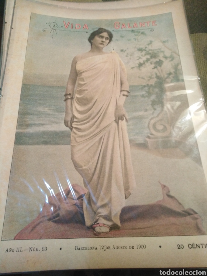 Collection Magazines and Newspapers: LA VIDA GALANTE - REVISTA EROTICA HUMOR&Iacute;STICA, A&Ntilde;O III,N 93,1900
