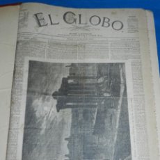 Coleccionismo de Revistas y Periódicos: (MF) REVISTA EL GLOBO DIARIO POLITICO, CIENTIFICO Y LITERARIO , MADRID AÑO 1878 . Lote 202101027