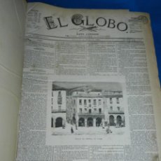 Coleccionismo de Revistas y Periódicos: (MF) REVISTA EL GLOBO DIARIO POLITICO, CIENTIFICO Y LITERARIO , MADRID AÑO 1880. Lote 202101560