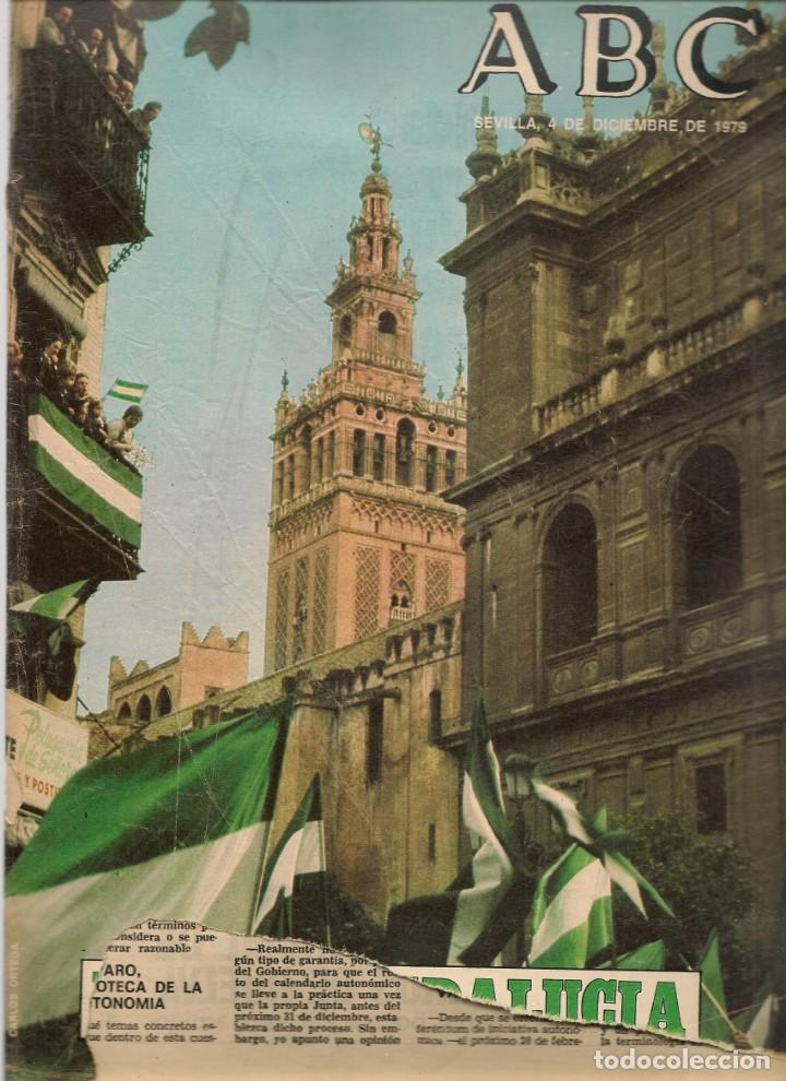 Coleccionismo de Revistas y Peri&oacute;dicos: D&Iacute;A DE ANDALUC&Iacute;A. ABC, 4 DICIEMBRE 1979.(*B/59)