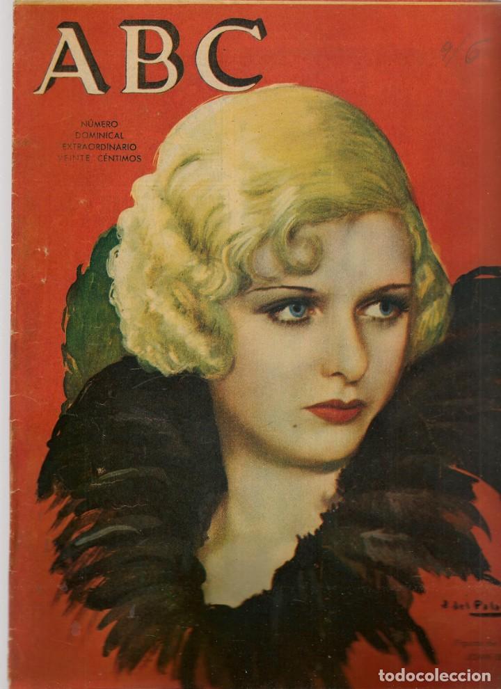 Coleccionismo de Revistas y Peri&oacute;dicos: ABC. FIGURAS DE LA PANTALLA: JOAN BENNETT. N&Uacute;MERO DOMINICAL EXTRAORDINARIO &iquest;1936?.(*B/59)