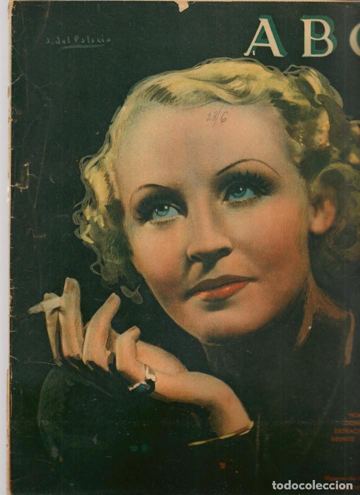 Coleccionismo de Revistas y Peri&oacute;dicos: ABC. FIGURAS DE LA PANTALLA: BRIGITTE HELM. N&Uacute;MERO DOMINICAL EXTRAORDINARIO &iquest;1936?.(*B/59)