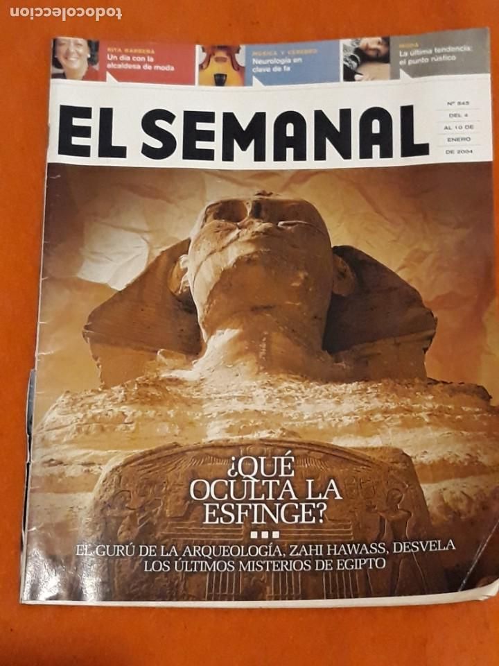 Collection Magazines and Newspapers: REVISTA EL SEMANAL N&ordm; 845 &iquest;QUE OCULTA LA ESFINGE?*