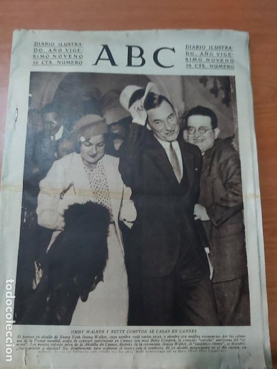 Coleccionismo de Revistas y Peri&oacute;dicos: Revista abc a&ntilde;o vig&eacute;simo noveno 1933