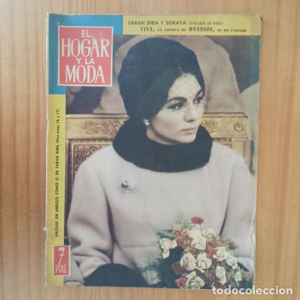 Collectionnisme de Revues et Journaux: EL HOGAR Y LA MODA 1429, NOVIEMBRE 1961. REVISTA MUJER, MODA, BELLEZA, ONASSIS... HYMSA