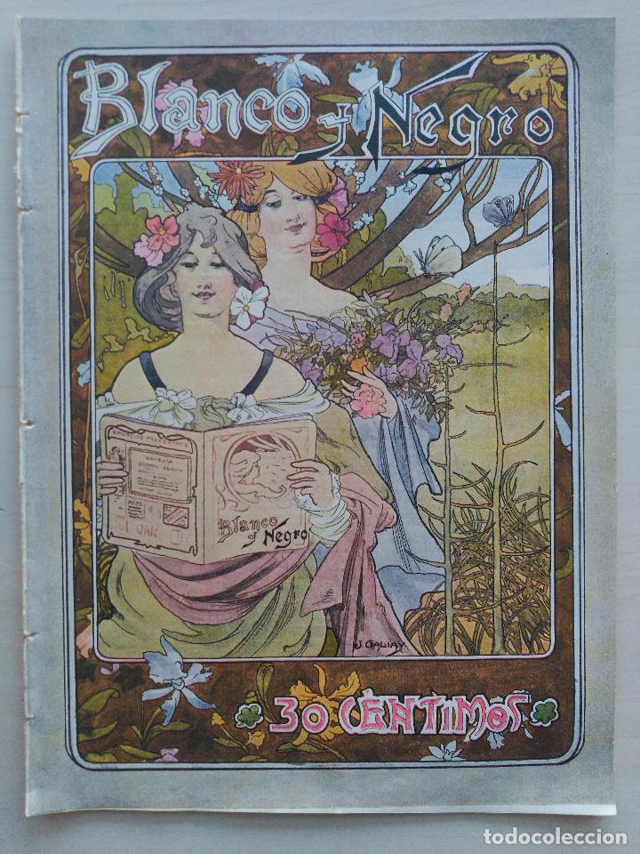 Collezionismo di Riviste e Giornali: REVISTA BLANCO Y NEGRO N&ordm; 571 - 12/4/1902 (Fallas, Valencia, circo Parish, Madrid, Fernanflor))