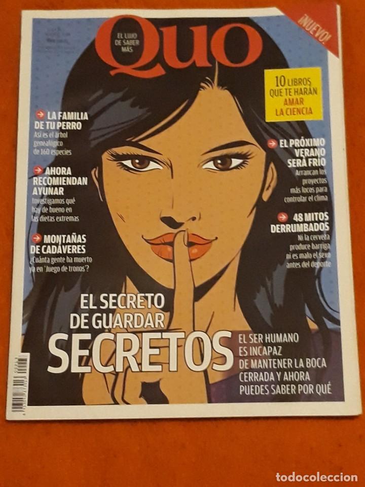 Sammeln von Zeitschriften und Zeitungen: REVISTA QUO N&ordm; 263 EL SECRETO DE GUARDAR SECRETOS*