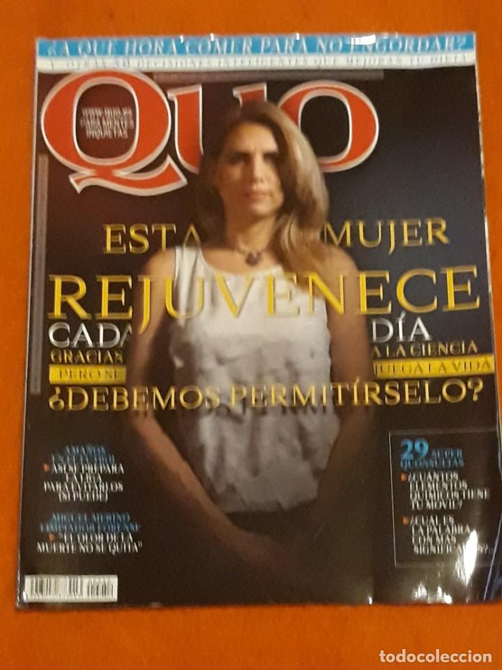 Sammeln von Zeitschriften und Zeitungen: REVISTA QUO N&ordm; 252 ESTA MUJER REJUVENECE*
