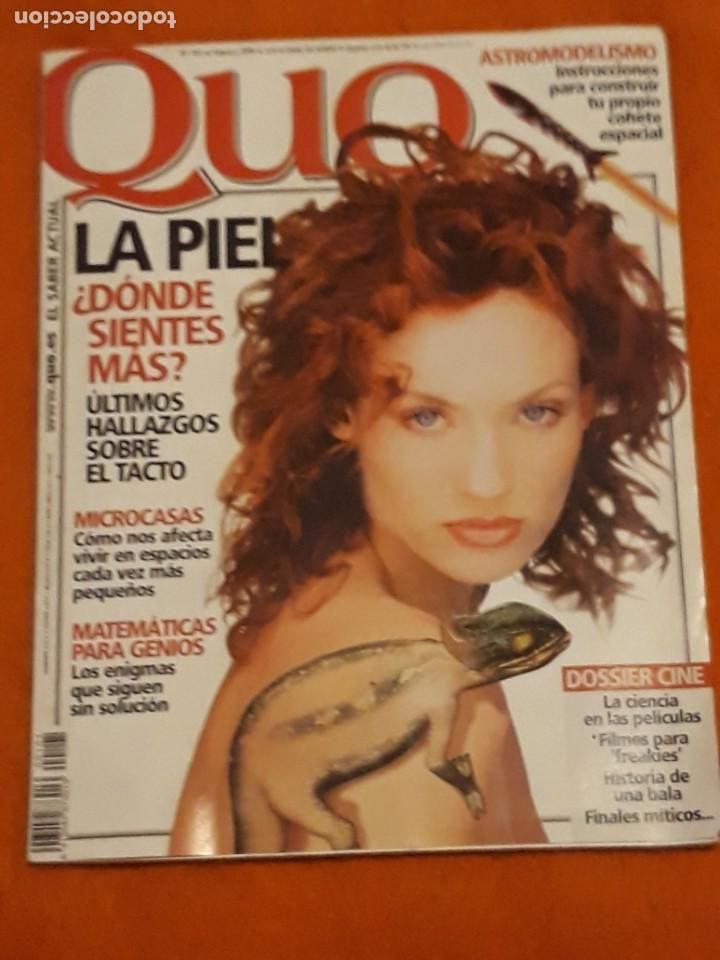 Sammeln von Zeitschriften und Zeitungen: REVISTA QUO N&ordm; 101 LA PIEL &iquest;DONDE SIENTES M&Aacute;S?*