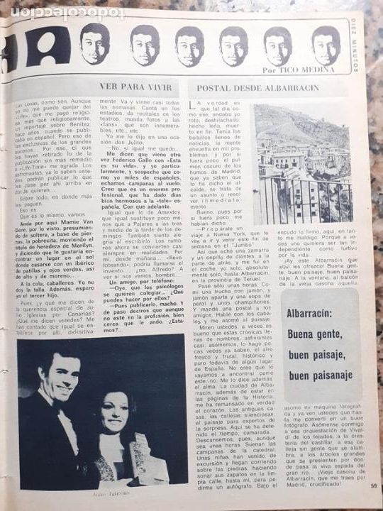 Coleccionismo de Revistas y Peri&oacute;dicos: julio iglesias albarracin