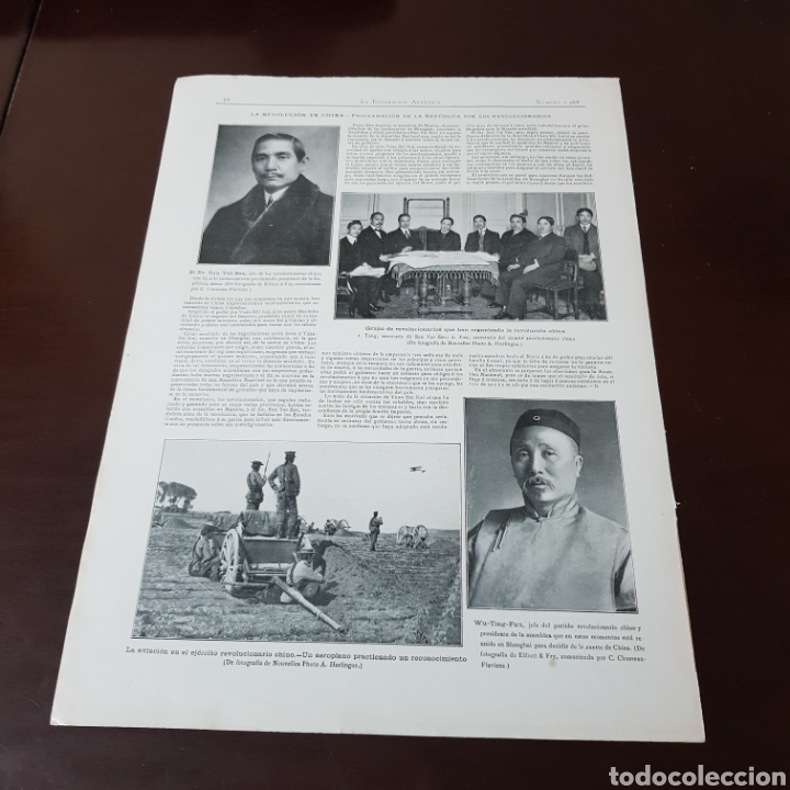 Collezionismo di Riviste e Giornali: LA REVOLUCION CHINA 1912 PROCLAMCION DE LA REPUBLICA POR LOS REVOLUCIONARIOS