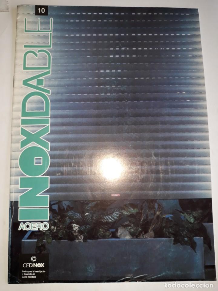 Collection Magazines and Newspapers: ACERO INOXIDABLE 10 CEDINOX 1989 &Aacute;CIDO ECOLOG&Iacute;A OSTEOS&Iacute;NTESIS TUBO SANITARIO ACS EMBOSSING CONSTRUCC