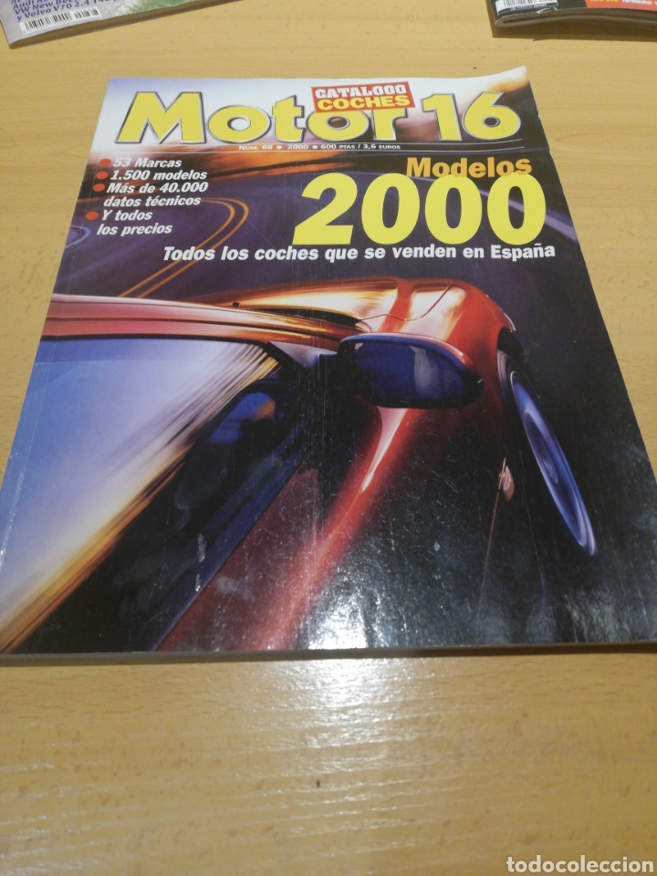 Coleccionismo de Revistas y Peri&oacute;dicos: Revistas Motor 16 n&uacute;mero 68 868 a&ntilde;o 2000