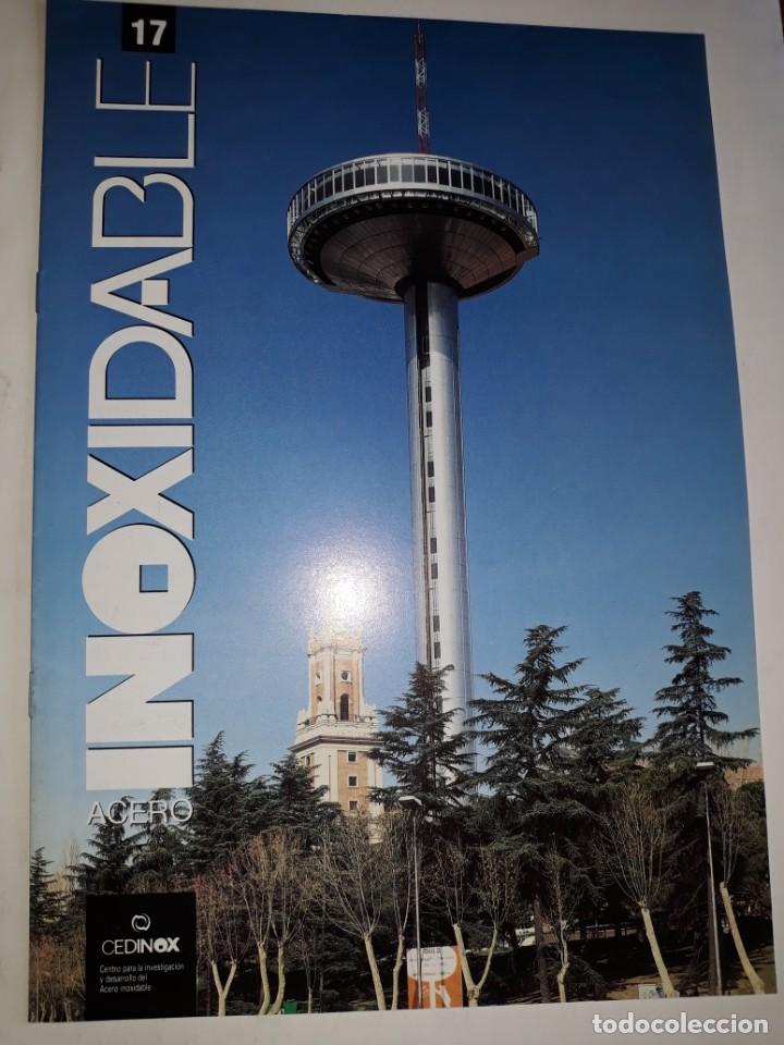 Collection Magazines and Newspapers: ACERO INOXIDABLE 17 CEDINOX 1992 FARO MONCLOA GIA INDUSTRIAL ARQUITECTURA STANSTEAD VIGA NOU BAU ROL