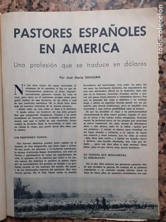 Collectionnisme de Revues et Journaux: 1962 pastores espa&ntilde;oles en america jose maria sanjuan