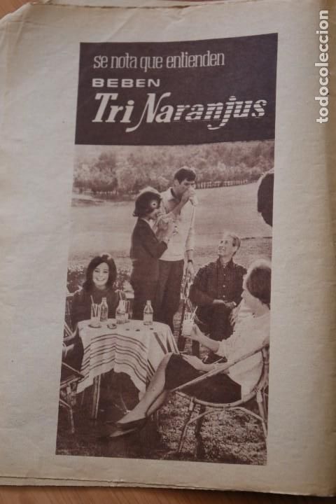 Coleccionismo de Revistas y Peri&oacute;dicos: PUBLICIDAD TRINARANJUS RECORTE PRENSA ABC 1963 4 DE JUNIO PAGINA COMPLETA