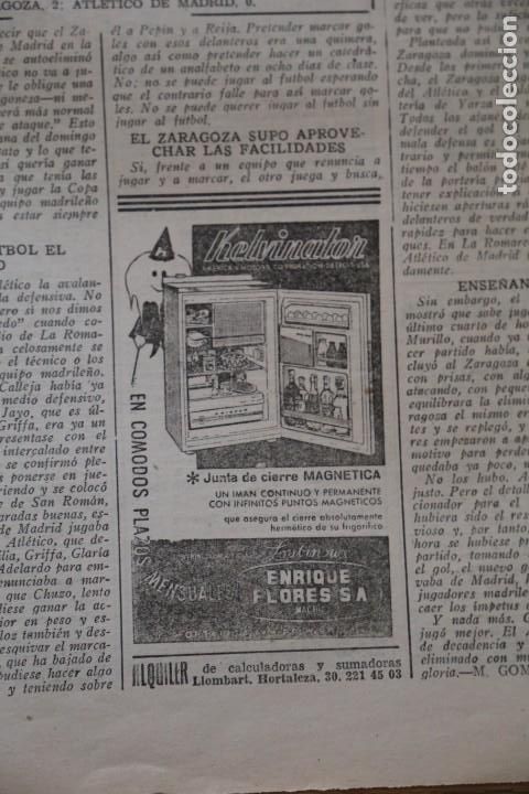 Coleccionismo de Revistas y Peri&oacute;dicos: PUBLICIDAD KELVINATOR RECORTE PRENSA ABC 1963 4/6 PAGINA RECORTE
