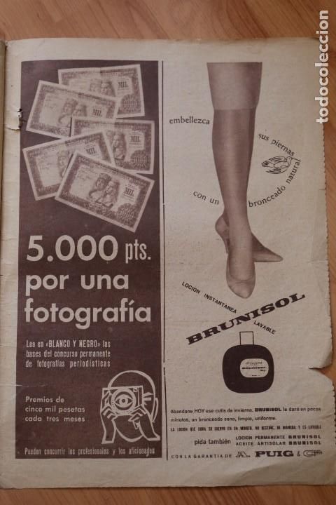 Coleccionismo de Revistas y Peri&oacute;dicos: PUBLICIDAD LOCION BRUNISOL A PUIG ABC 4/6/1963 PAGINA COMPLETA