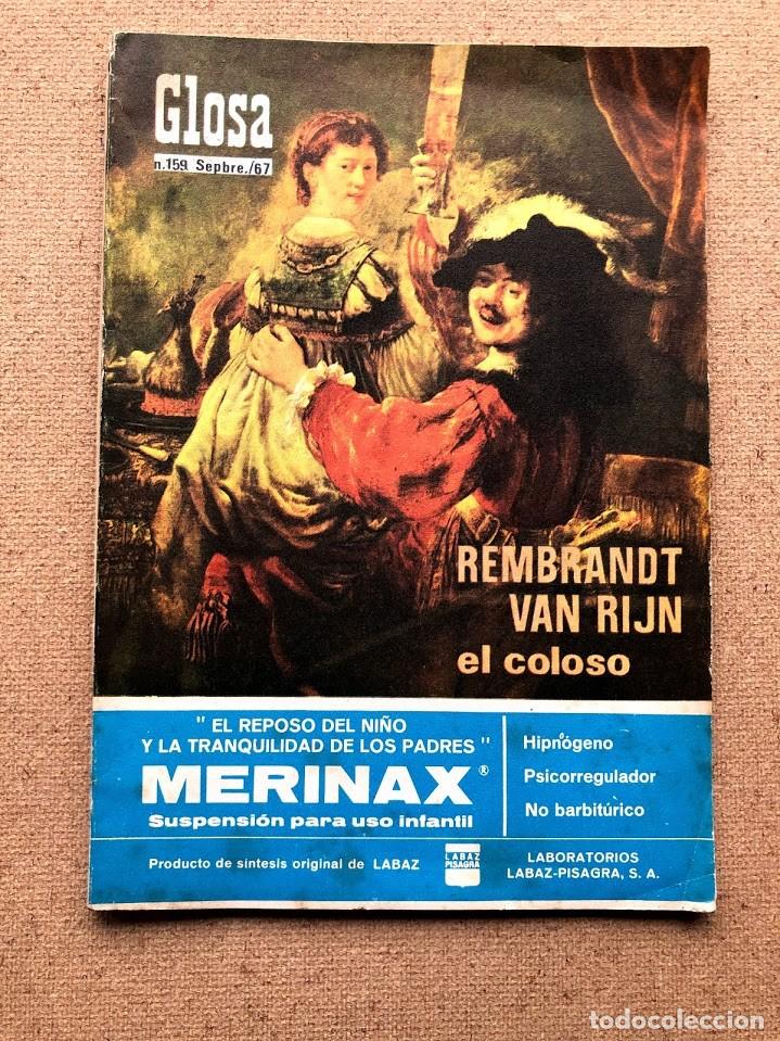 Coleccionismo de revistas y peri&oacute;dicos: Revista m&eacute;dica Glosa / N&ordm; 159 / Septiembre 1967 /