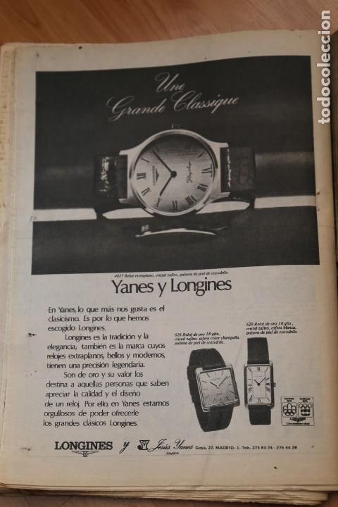 Coleccionismo de Revistas y Peri&oacute;dicos: PUBLICIDAD ABC 25/11/1975 RELOJERIA YANES - LONGINES PAGINA COMPLETA
