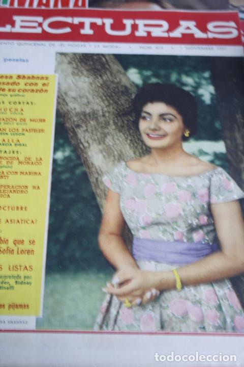 Coleccionismo de Revistas y Peri&oacute;dicos: PRINCESA SHAHNAZ JULIE ADAMS ELSA MARTINELLI GIA SCALA SOFIA LOREN REY DE NORUEGA 1957