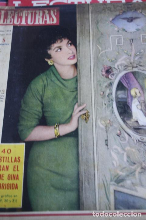 Coleccionismo de Revistas y Peri&oacute;dicos: GINA LOLLOBRIGIDA ROMY SCHNEIDER ROSITA MAURI JORGE MISTRAL 1957 REVISTA HOLA N&ordm; 406