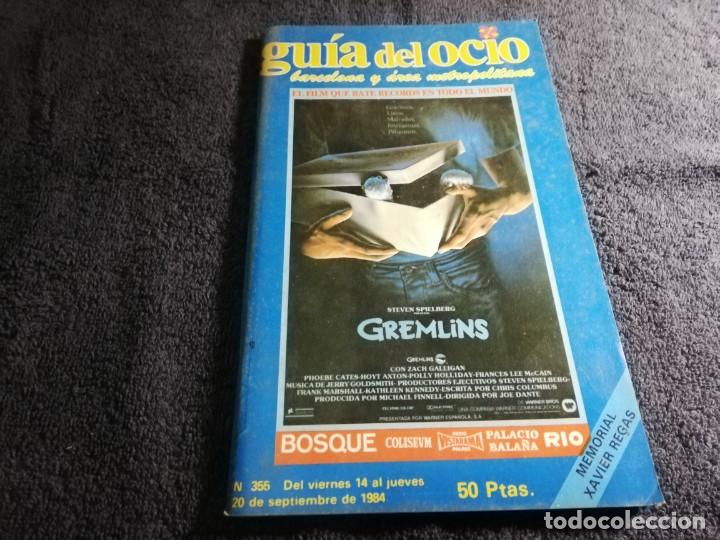 Coleccionismo de Revistas y Peri&oacute;dicos: GUIA DEL OCIO DE BARCELONA / GREMLINS ESTRENO